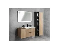 SAPHO CIRASA umyvadlová skříňka 99,8x52x46cm, dub alabama (1)