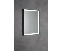 SAPHO SORT zrcadlo s LED osvětlením 60x80cm, senzor, 2700-6500K, černá mat (7)