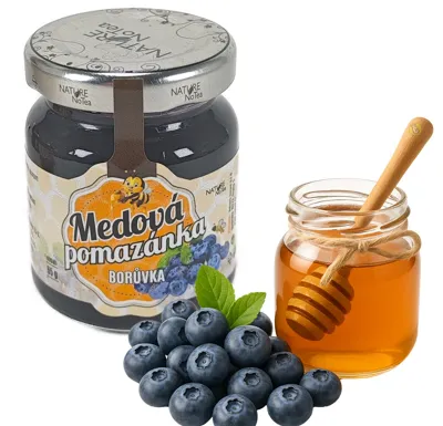 Nature NoTea s.r.o. Medová pomazánka NoTea Borůvka 65g