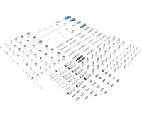 BGS Vložka do dílenského vozíku XL: sada nástrčných klíčů, 216dílná (2)