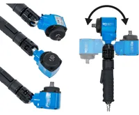 BGS Pneumatický rázový utahovák ,  úhlový ,  s otočnou a sklopnou hlavicí ,  12,5 mm (1/2") , (2)