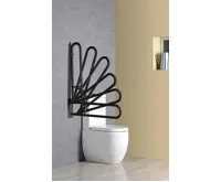 SAPHO HANDICAP madlo sklopné 813mm, černá mat (14)