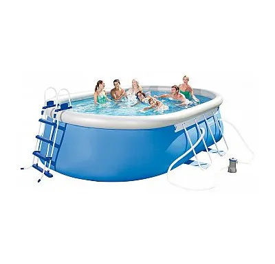 Bestway Bazén oválný 488 x 305 x 107 cm