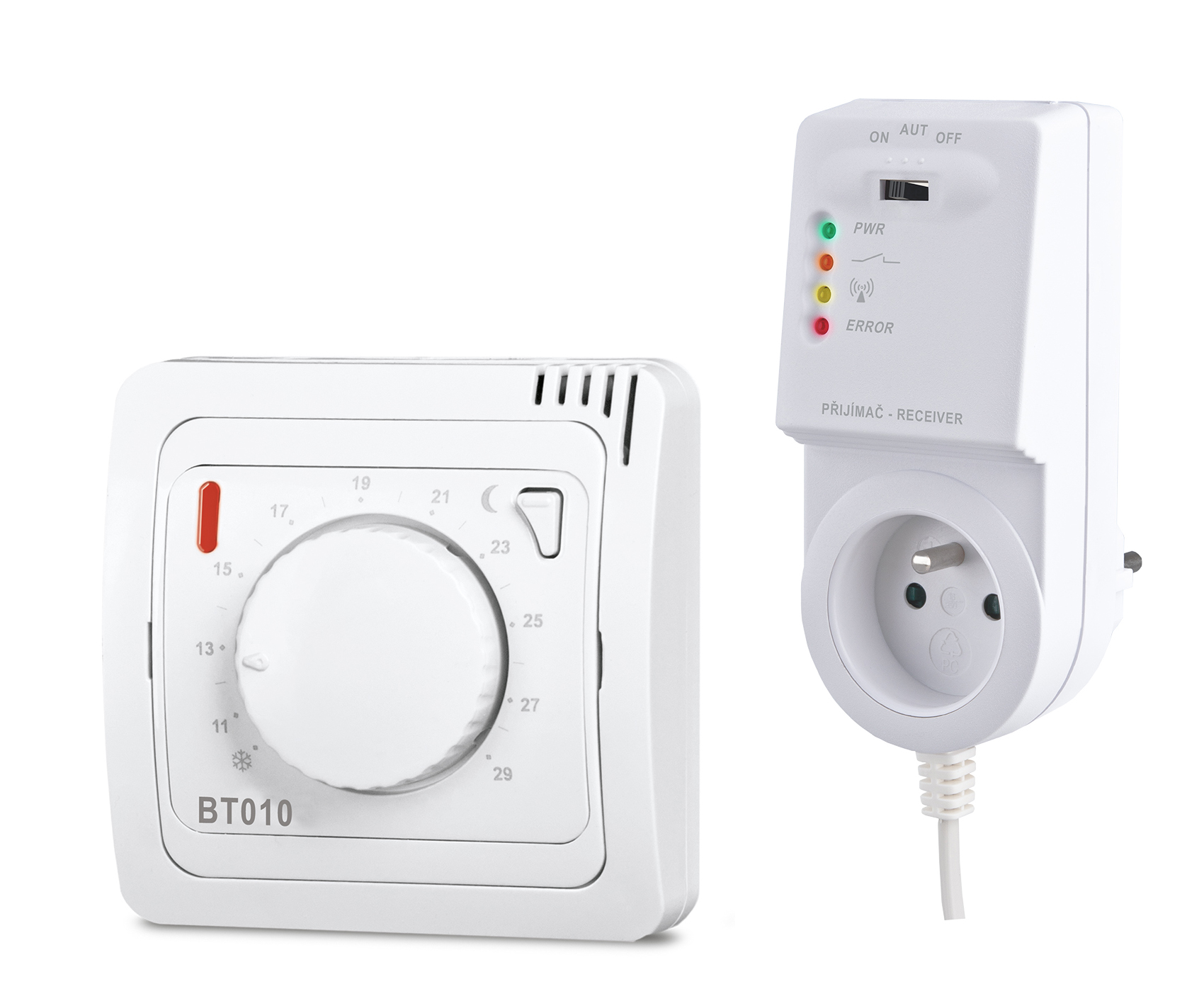 ELEKTROBOCK Bezdrátový manuální termostat BT013