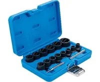 BGS Hlavice nástrčné / hlavic pro povolení poškozených šroubů, 12,5 mm (1/2"), 8 - 27 mm, 1 (1)