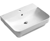 ISVEA SOTT AQUA keramické umyvadlo zápustné, 48x42cm, bílá ISVEA SOTT AQUA keramické umyvadlo zápustné, 48x42cm, bílá