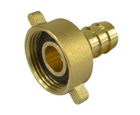 Mosaz hadičník 1/2" x 10 mm s maticí, přímý Mosaz hadičník 1/2" x 10 mm s maticí, přímý