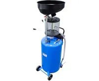 BGS Pneumatická plnička s nádobou pro vypouštění oleje, 80 l (2)