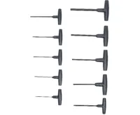 BGS Klíče imbus 2.0 - 10,0 mm, sada 10 dílů, T rukoj. (2)