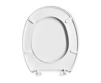 AQUALINE FIXET WC sedátko, bílá (1)