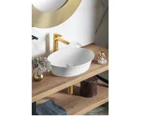 SAPHO SPY stojánková umyvadlová baterie vysoká, prodloužená hubice, zlato (3)