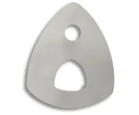 NOVASERVIS Podložka pod baterii 50R chrom - PB/34050R,0