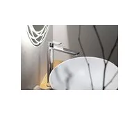 AQUALINE DAPHNE stojánková umyvadlová baterie vysoká, chrom (1)