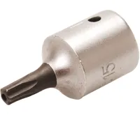 BGS Hlavice zástrčná 1/4" TS15 (5ti hvězda), s vrtáním BGS Hlavice zástrčná 1/4" TS15 (5ti hvězda), s vrtáním