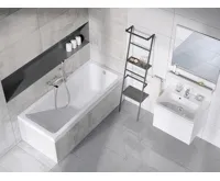 Ravak akrylátová vana 10° 170x75 snowwhite | AKCE Doživotní záruka