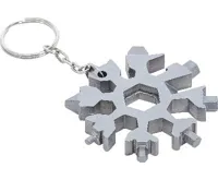 BGS Multifunkční nástroj, sněhová vločka, 18 v 1, nerezová ocel (4)