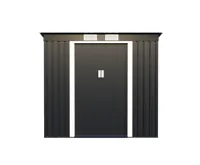 Zahradní domek ZEUS 2A 2,43 m2 antracit IWH-10230005 (2)