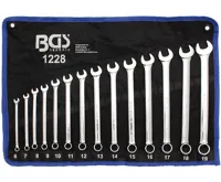 BGS Klíče očkoploché prodloužené,6-19mm,14 dílů v tašce BGS Klíče očkoploché prodloužené,6-19mm,14 dílů v tašce