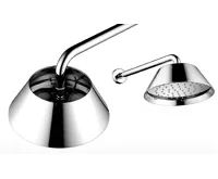 SAPHO Hlavová sprcha s lemem, průměr 200mm, chrom (3)