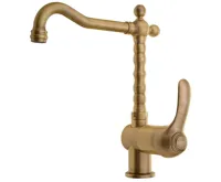 SAPHO KIRKÉ stojánková dřezová baterie, bronz