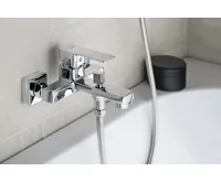 AQUALINE FACTOR nástěnná vanová baterie, chrom (3)