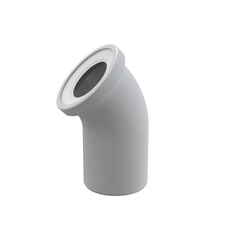 Alcaplast dopojení k wc – koleno 45° a90-45
