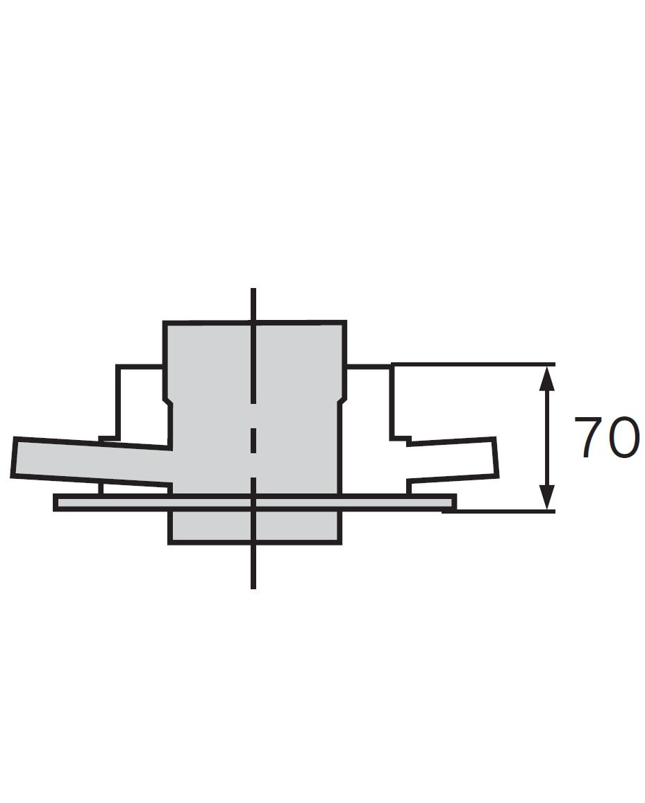 Vaillant připojovací adaptér 80/125 mm