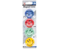 BGS Magnet Set, "Smile", O 40 mm, 4 pcs. (1)