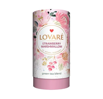 Čaj Lovaré Strawberry Marshmallow (sypaný 80g)