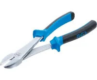 BGS Kleště štípací boční 240 mm, 2 komp. izolace, modročerná (1)