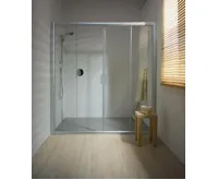 Ravak Sprchové dveře Rapier NRDP4-160 white+transparent (2)