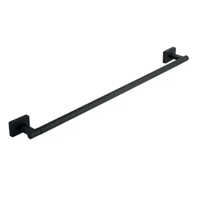 NOVASERVIS Držák ručníků GRETA 600 mm, černá matná - AGR09BL