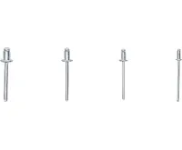 BGS Nýty trhací, sada 400 dílů, PVC kazeta (1)