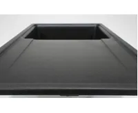 GRANISIL CORTES 755.0 Granitový dřez s odkapem, černý (10)