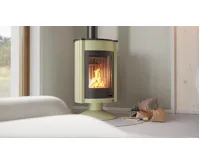 HS Flamingo Krbová kamna MASTERFLAMME ® Medie II, olivová (25)