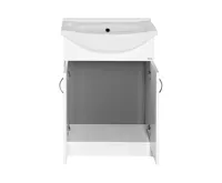 AQUALINE SIMPLEX ECO 50 umyvadlová skříňka včetně umyvadla 47x83,5x29cm (4)