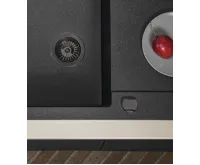 BRUCKNER Dřezová výpust 6/4", nerez/gun metal (4)