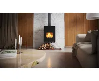 HS Flamingo Krbová kamna FLAMINGO DELUXE ® SENAI, červená (15)