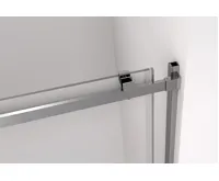 POLYSAN THRON SQUARE sprchové dveře 1600 mm, hranaté pojezdy, čiré sklo (5)