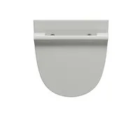 GSI COMMUNITY urinál se zakrytým přívodem vody s otvory pro víko, Rimless, 31x54,5cm, cenere mat (1)