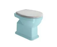 GSI CLASSIC WC sedátko, Soft Close, Quick Release, bílá/bronz (1)