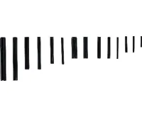 BGS Kolík pružný zajišťovací, sada 450 dílů, PVC kazeta (1)