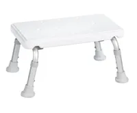 RIDDER HANDICAP stolička na nohy, výškově nastavitelná, bílá RIDDER HANDICAP stolička na nohy, výškově nastavitelná, bílá