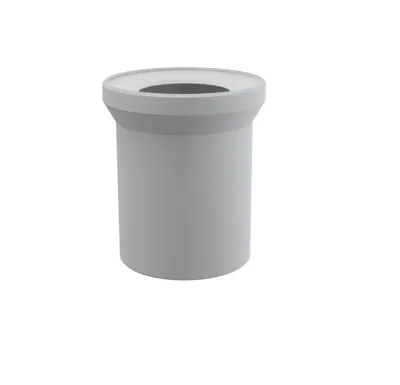 ALCAPLAST Dopojení k volně stojícímu WC, přímé, DN 110, délka 150 mm, PP, bílé A91-150