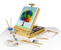 Kids World Stolní malířský stojan v kufříku 45 x 33 x 13,5 cm, SM-4533 Kids World Stolní malířský stojan v kufříku 45 x 33 x 13,5 cm, SM-4533