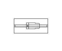 ALMEVA Spona s gumou DN 80/125