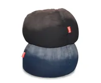 Sedací vak Jeans Round blue (4)