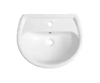 EGE VITRIFIYE Keramické umyvadlo 50x40cm, bílá (1)