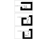 BGS Sada dvoukloubových ráčnových kombinovaných klíčů ,  nastavitelné ,  16 mm (2)