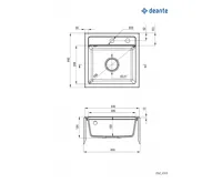 Deante Zorba 440E Grafit (5)